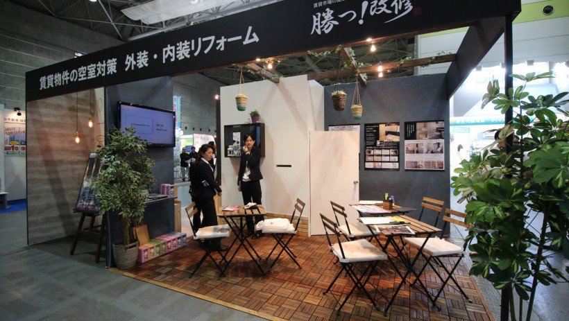 株式会社朝日リビングの賃貸住宅フェア展示ブース