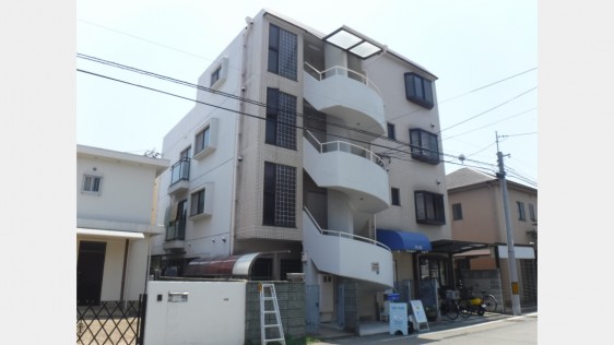 上御影ハイム才木 リノベーション前 全景