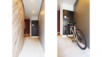 パールハイム元住吉102号室　リノベーション後　玄関ホール